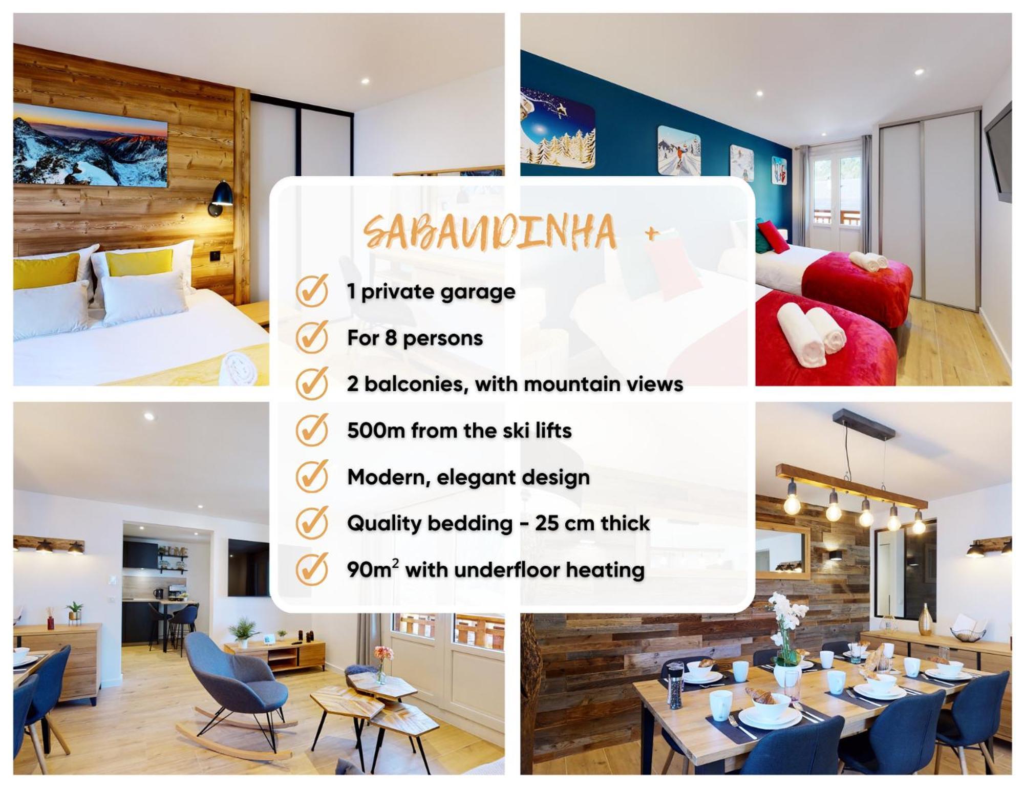 Elegant Et Moderne Avec Vue Montagne Au Coeur De Paradiski - Garage - 8Pers - 90M2 - Sabaudinha ลาปลาญ ภายนอก รูปภาพ